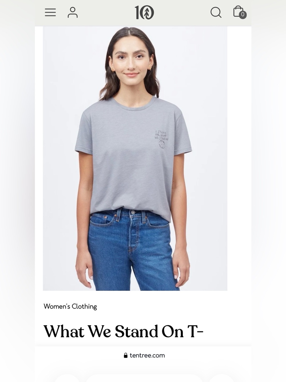 Ten Tree- Tencel Tee-Brand New with Tags (NWT) – Never worn, pristine condition